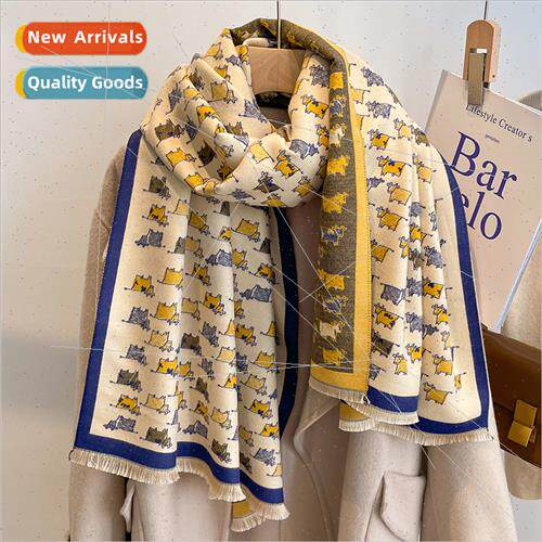 New fashion imation cashmere scarf female winter Korean temp