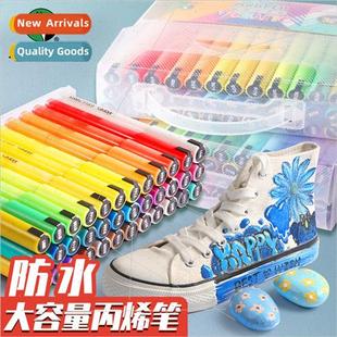 Acrylic Marker Set WaterproColor Pens HPainted Color Pens Pa