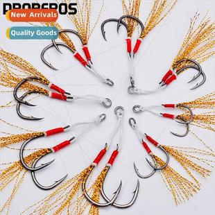 Hooks Tying Shiny Sea Double Tippet Wire Hook Fishing