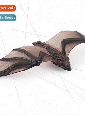 Static solid flying mammal wildlife bat model children scien