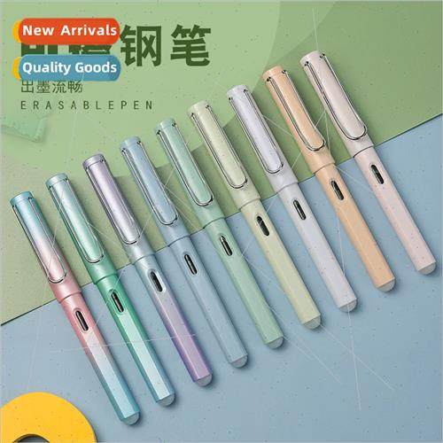 Erasable fountain pen erasable ink capsule wring eraser hot