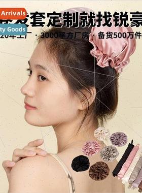 Heatless Curling WSet Curling Strips wh Curling Hood Coiled