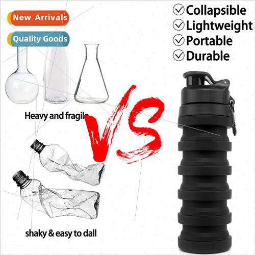 Creative licone These Water Bottles Mug 500ml Outdoor Travel - 实物图