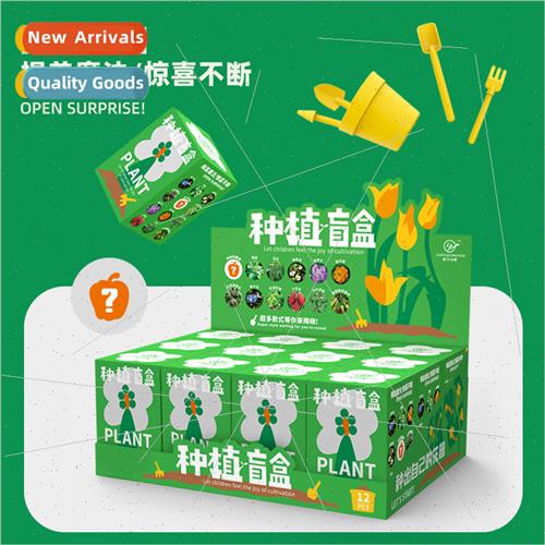 Planting blind box granular soil potting soil children handm