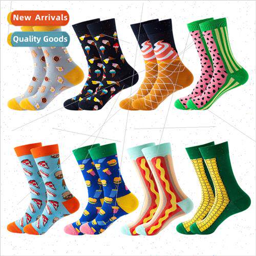 Fashion tide socks women in Europe Uned States hip-hop mid-c