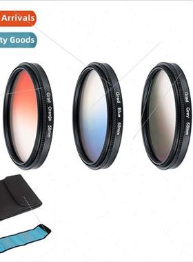 37 52 58 67 77 82 Grad Orange+Blue+Gray+Three pcs Bag Grad L