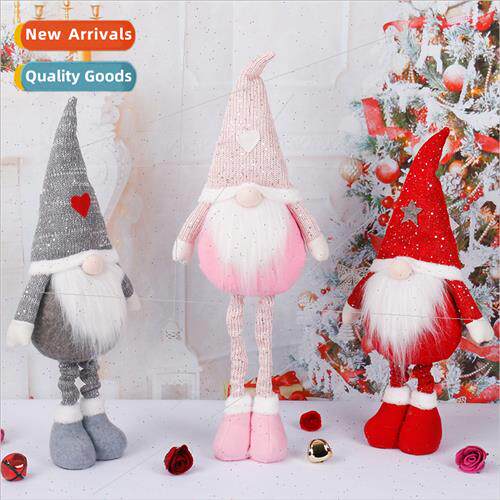 Christmas decorations gift love retractable doll Christmas f