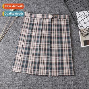 Superior Length Student Surprise Skirt Plaid Unim