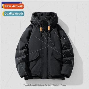 winter thickened whe down warm men duck jacket