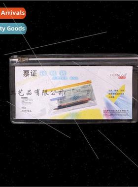 pvc zipper bag transparent document ticket bag zipper bag st