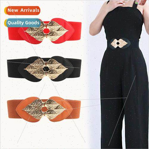 Ladies Elastic Waistband Women Fashion Commuter Belt Womens