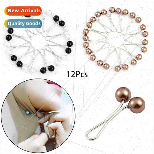 New jewelry temperament simple U-shaped colorful pearl alloy