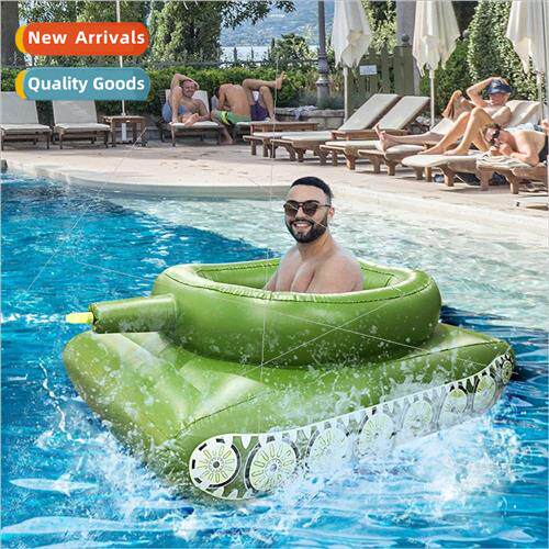 Jet battle water tank swimming ring TANK water gun pool play