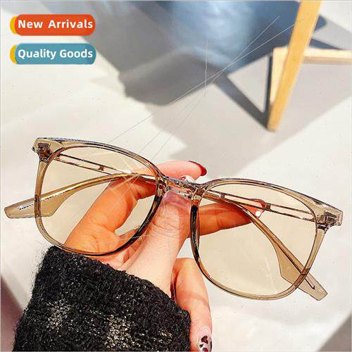 New cold tea sunglasses Korean TR90 vegan frame glasses meta