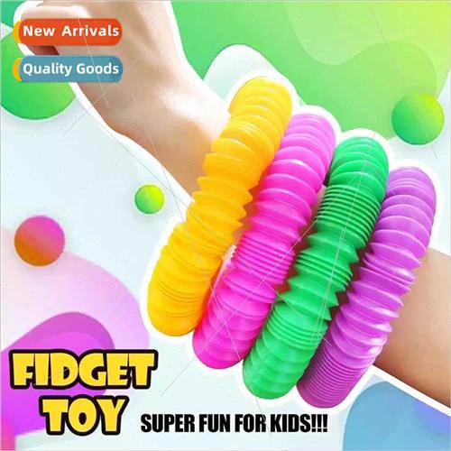 Colorful Pop Tube Stching Tube Children Venting Sss Relief T