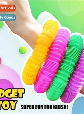 Colorful Pop Tube Stching Tube Children Venting Sss Relief T