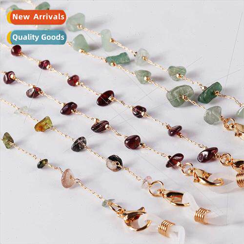 elegant sweet girl necklace decorations female stone glasses