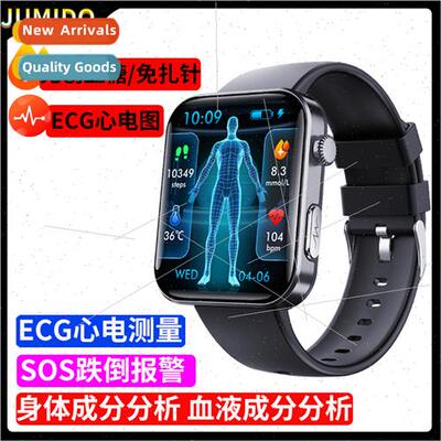 F300 Smartwatch ECG ECG Monoring SOS Fall Alarm Blood Glucos