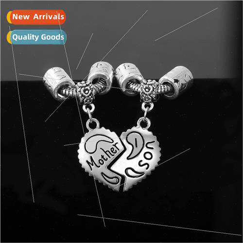 Mother Day  Love Splicing Bracelet 2022 New Alloy Heart Engr