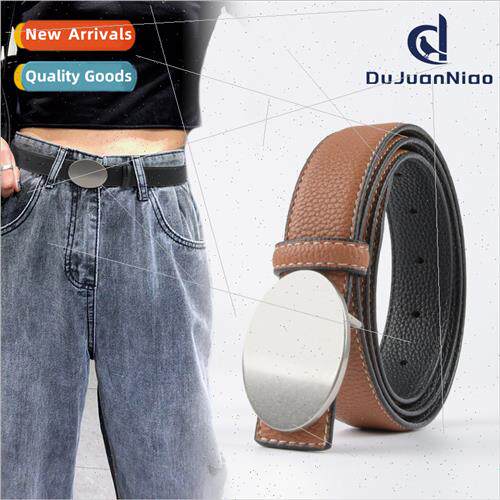 tchi grain female  leather ladies belt versatile jeans casua