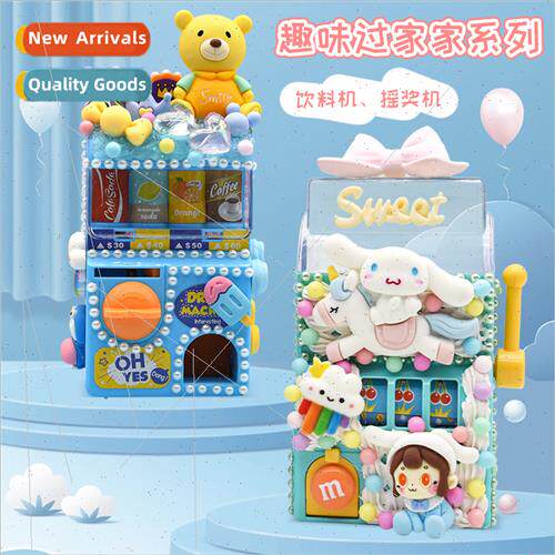 Habe Bear shaker drink machine children handmade house toys
