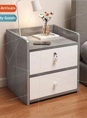 Bedside table bedroom home simple modern simple storage lock
