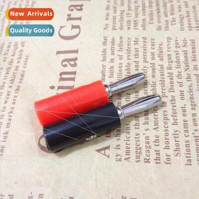 4MM Banana Plug Audio Plug Banana Head 4 pcs Flower wh Fixin