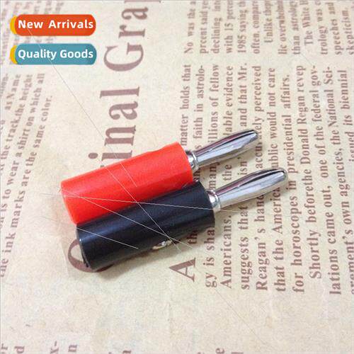 4MM Banana Plug Audio Plug Banana Head 4 pcs Flower wh Fixin