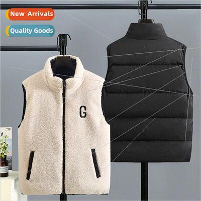 2023 new lambswool fashion undershirt men fall winter padded