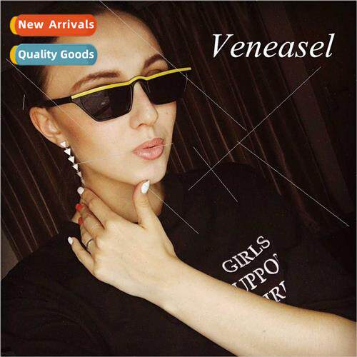 New Small Frame Cat Eye Sunglasses Sunglasses Eyebrow Sungla