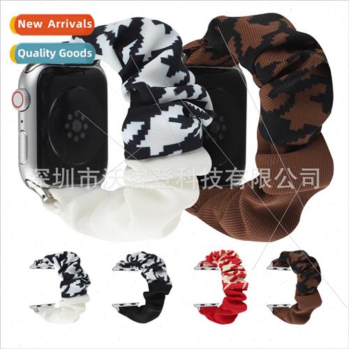 适用Apple Watch Apple Fashion ThousBirds Check HairbWatch B8