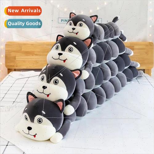 Cute caterpillar sleeping lion long pillow bed doll rabb lar