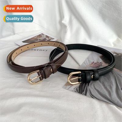 Vintage small belt ladies jeans belt female summer simple ve