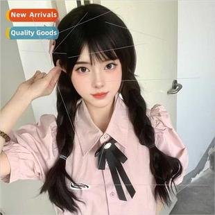 anime wig female American scalp Wednesday simulation drama