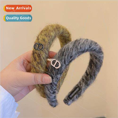 Korean set shooting ins wool mixed color wide  to increase h
