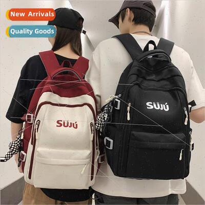 Schoolbag middle school students ins high  high value should