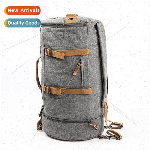 Casual Durable Cylinder Travel Backpack Men Women Universal