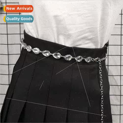 Rhinestone waist chain female fashion crystal decoration dre