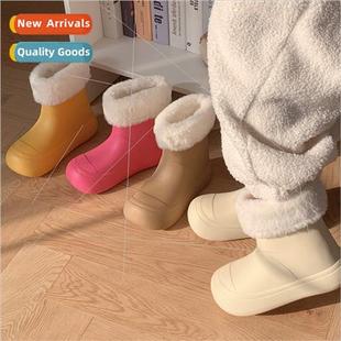 cute EVA waterprosnow Creative women ugly boots wint fashion