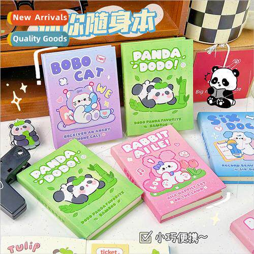Cartoon A7 panda notebook cute small book pocket book studen
