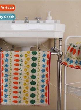 long-staple cotton towel ins frus vegetables household absor