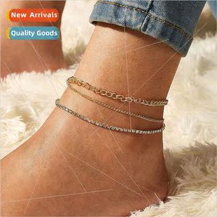 Europe fashion diamonds three sets foot jewelry female creat
