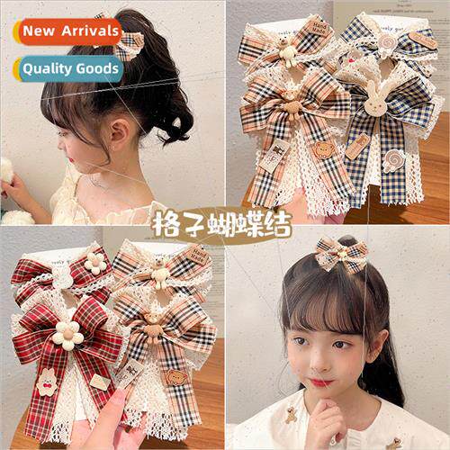 Pre-sale Korean children milk curry hair clips ltle girl swe