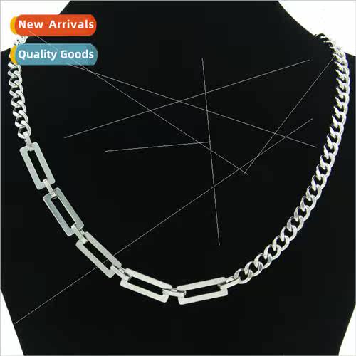 Personalized simple splicing Cuban chain neck chain accessor