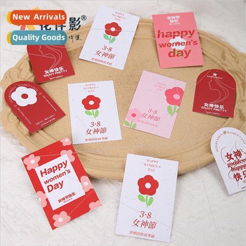 new goddess day gift small greeting card bouquet tag florist
