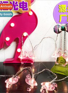 New flamingo color lights battery lights holiday decoration