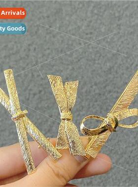 mple metal hair clip headdress girl side bangs broken hairpi