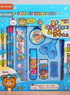 10PCS stationery set gift box 5PCS cartoon children kinderga