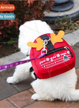 Pet backpack dog self backpack walking dog outing travel sna