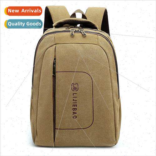 New canvas leisure shoulder bag fashion men women travel bag